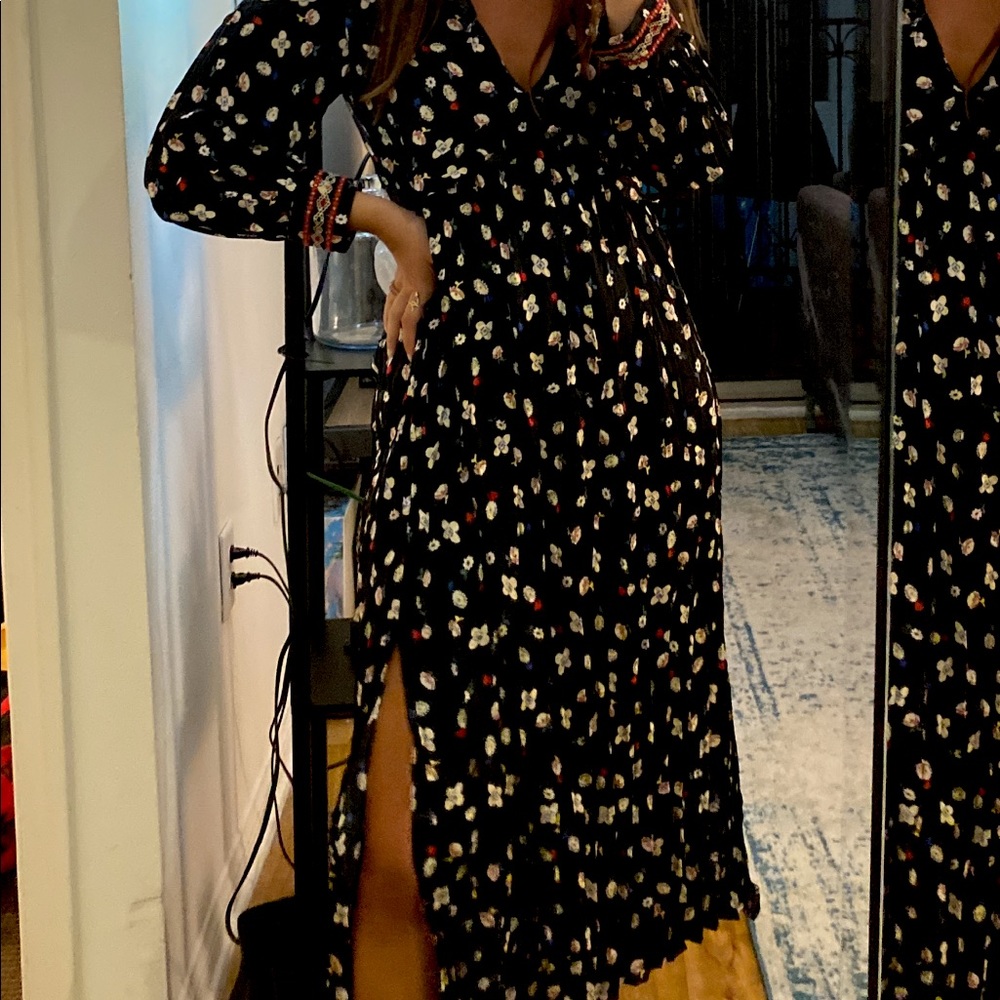 Zadig & Voltaire midi dress with slit!